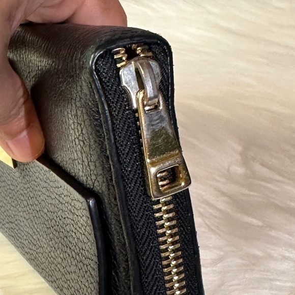 CHLOE portefeuille lambskin leather zip wallet - Picture 4 of 16